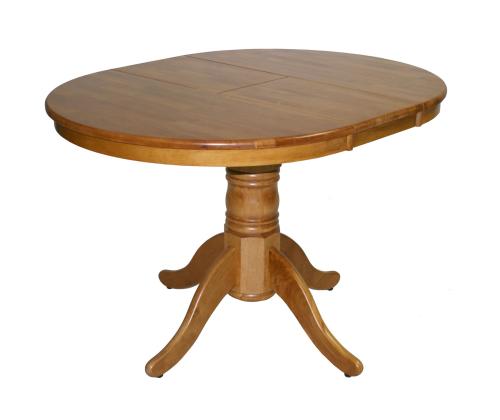 Söögilaud MIX & MATCH D90/120xH74cm, hele tamm