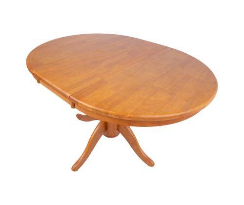 Söögilaud MIX & MATCH D90/120xH74cm, hele tamm