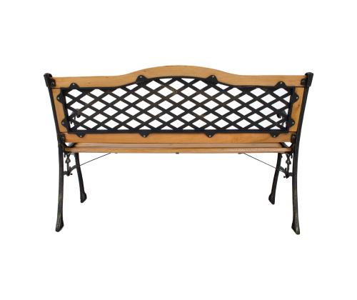 Pink CARTAGO helepruun 126x61xH84,5cm, puit, malmraam