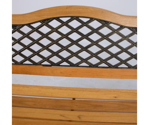 Pink CARTAGO helepruun 126x61xH84,5cm, puit, malmraam