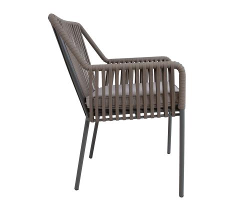 Tool ANDROS 56x57xH85cm, hall/taupe