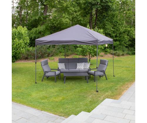 Aiamööblikomplekt CASPER laud, diivan ja 2 tooli