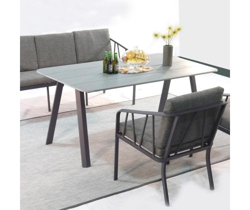 Aiamööblikomplekt KAHLA laud, diivan ja 2 tooli