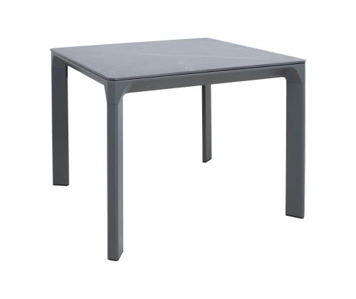 Laud CARVES 90x90xH75cm, antratsiit