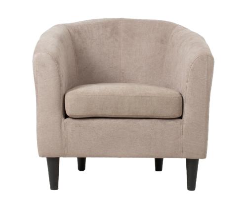 Tugitool WESTER 76x68,5xH74cm, taupe