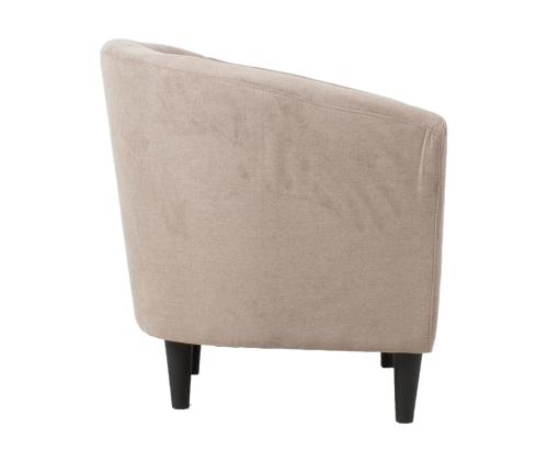 Tugitool WESTER 76x68,5xH74cm, taupe