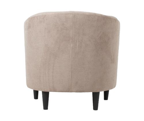 Tugitool WESTER 76x68,5xH74cm, taupe