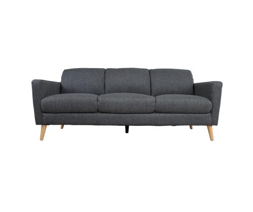 Diivan KAILI 3-kohaline 200x83xH84cm, tumehall