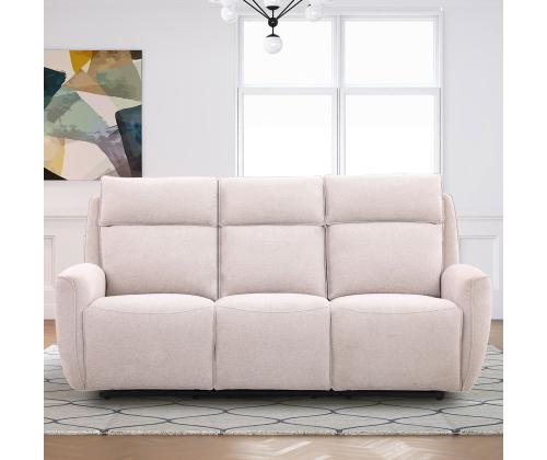 Diivan MAREN 3-kohaline manuaalne recliner 206x90xH104cm, beež