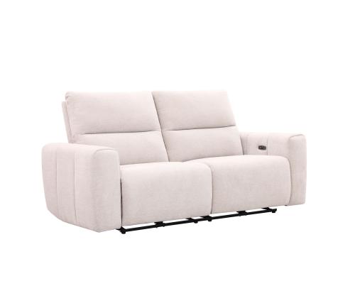 Diivan MATIAS 3-kohaline elektriline recliner 202x90xH100cm, helebeež