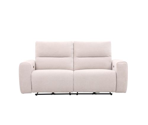 Diivan MATIAS 3-kohaline elektriline recliner 202x90xH100cm, helebeež