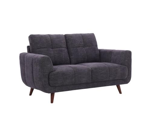 Diivan STEVE 2-kohaline 154x88xH90cm, tumehall