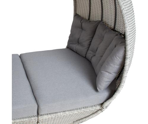 Lebola ASCOT 215x110xH187cm, hall, alumiinium, plastikpunutis