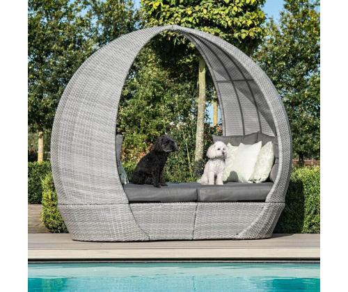 Lebola ASCOT 215x110xH187cm, hall, alumiinium, plastikpunutis