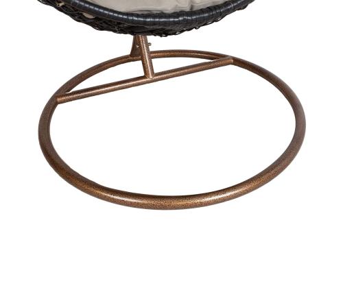 Ripptool DROPLET must 120x120xH200cm, alumiiniumraam, plastikpunutis