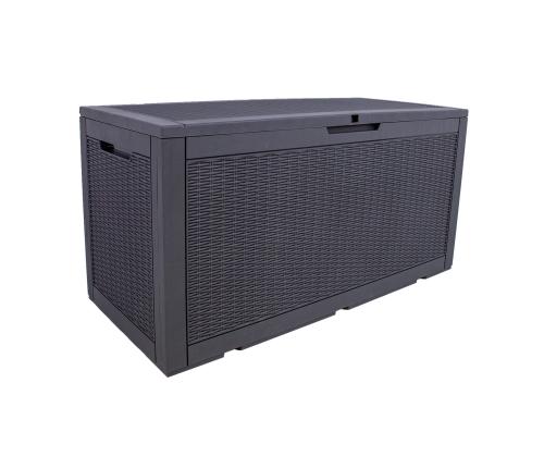 Säilituskast SAYA 122x54,5x62,3cm, hall plastik