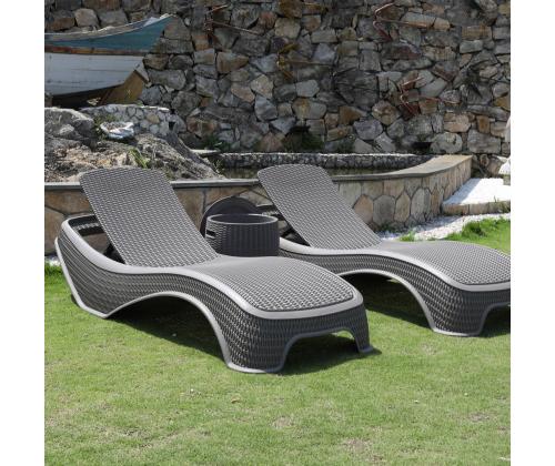 Lamamistool NEWPORT hallikasbeež plastik