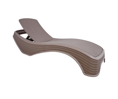 Lamamistool NEWPORT hallikasbeež plastik