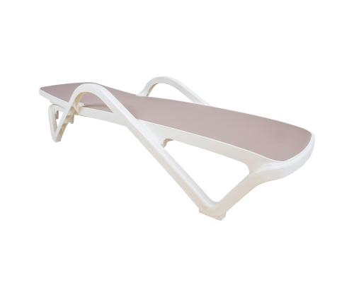 Lamamistool RESORT beež plastik