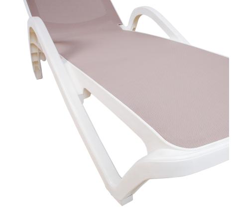 Lamamistool RESORT beež plastik