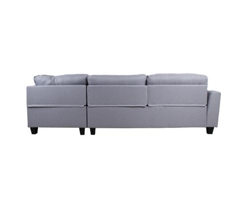 Nurgadiivan HELSINKI PN 268x83/158xH88cm, helehall