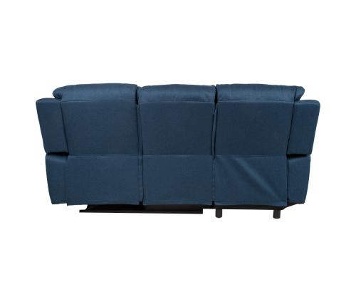 Nurgadiivan BERIT VN manuaalne recliner 214x160/95xH98cm, tumesinine