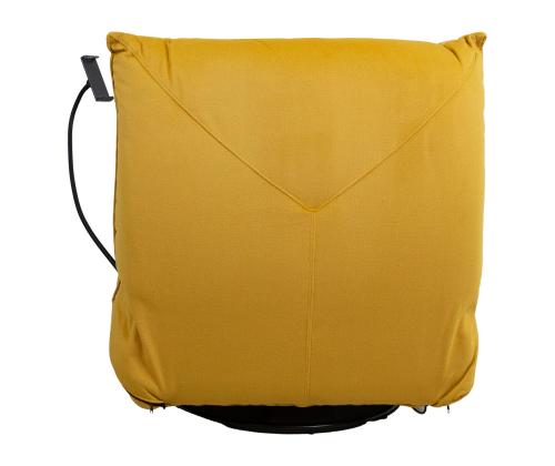 Puhketool WIN-WIN manuaalne recliner 80x95xH90cm, kollane