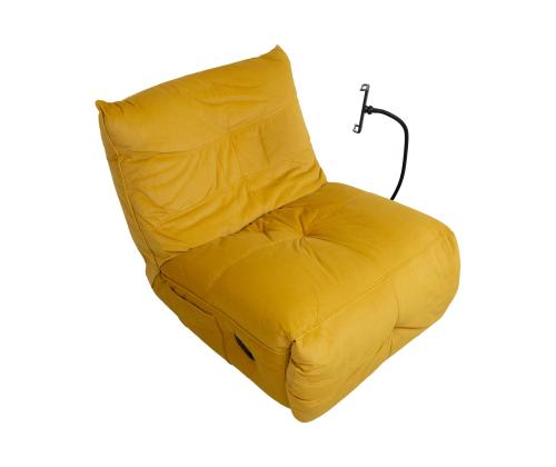 Puhketool WIN-WIN manuaalne recliner 80x95xH90cm, kollane