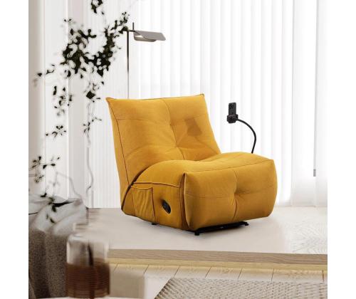 Puhketool WIN-WIN manuaalne recliner 80x95xH90cm, kollane