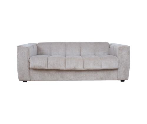 Diivanvoodi STELLA vedrumadratsiga 206x94xH70cm, beež