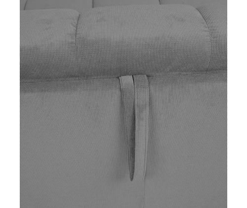 Diivanvoodi STELLA vedrumadratsiga 206x94xH70cm, hall