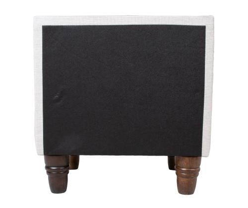 Öökapp EMILIA 50,5x41xH51,5cm, helebee˛