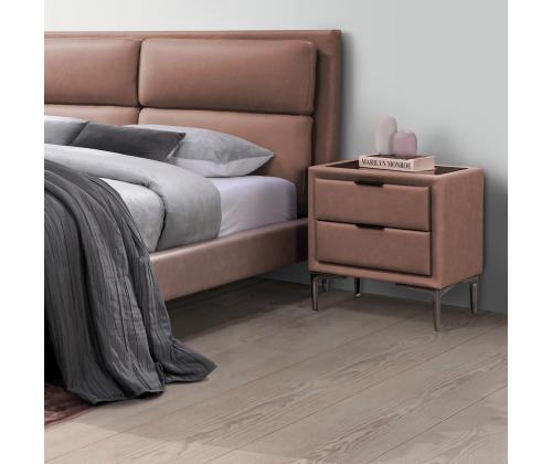 Öökapp LENA 50,5x41xH54cm, konjakipruun