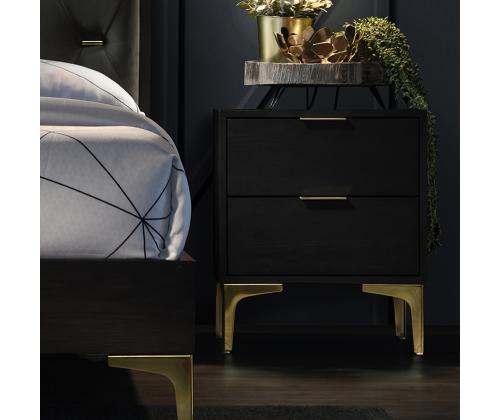 Öökapp POEM tumepruun, 40x45xH53cm, MDF, metall