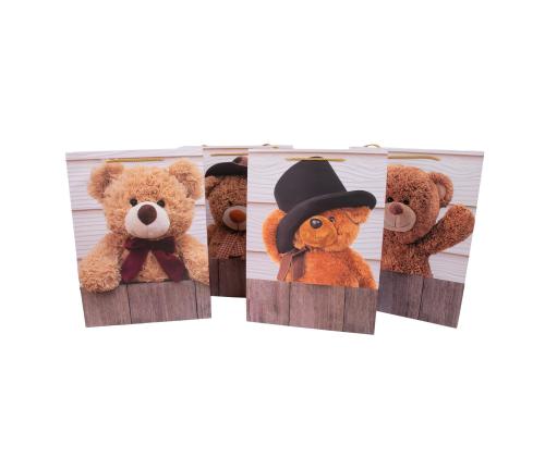 Kinkekott TEDDY, 31x42x12cm, mix