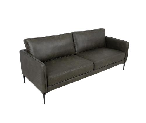 Diivan SOFIA 3-kohaline 195x83xH82cm, tume oliiv