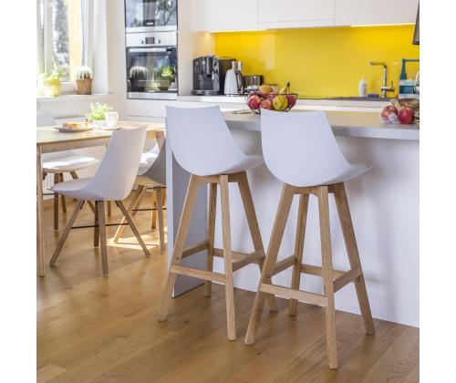 Baaripukk SONJA 41x41,5xH99cm, valge