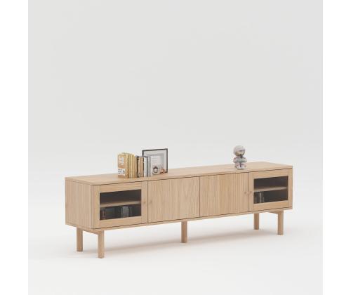 TV-laud HANSEN 160x40xH55cm, melamiin