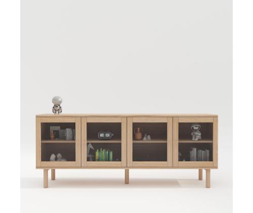 Kummut HANSEN 160x40xH75cm, melamiin