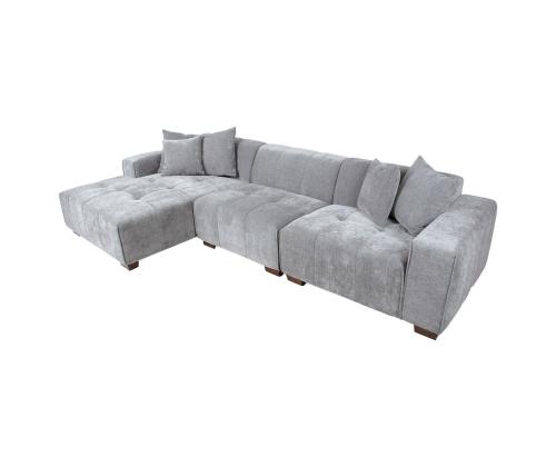 Nurgadiivan DAHLIA VN 322x162/96xH74cm, helehall