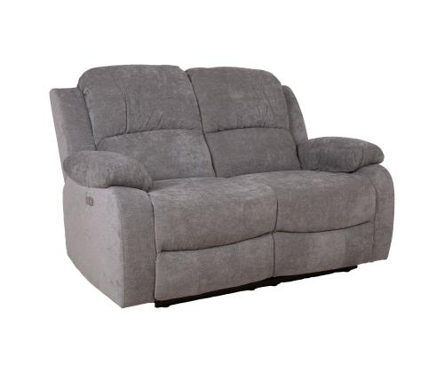 Diivan FELICIA 2-kohaline elektriline recliner 150x96xH100cm, hall
