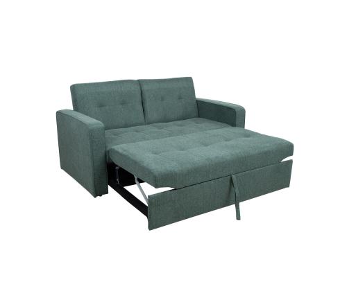 Diivanvoodi JORGE 2-kohaline 162x89xH85cm, roheline