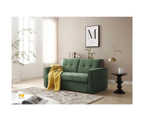 Diivanvoodi JORGE 2-kohaline 162x89xH85cm, roheline