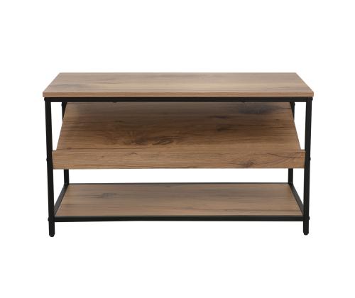 Jalatsiriiul DIMITRA 80x40xH45cm, rustik/must