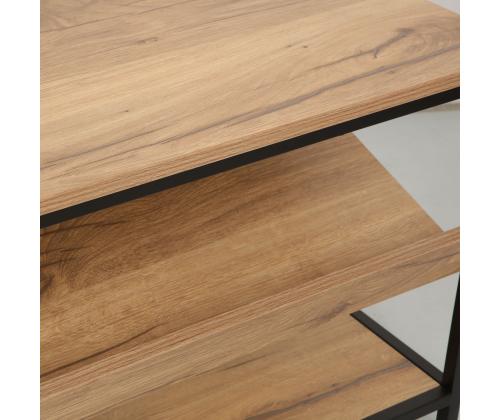 Jalatsiriiul DIMITRA 80x40xH45cm, rustik/must