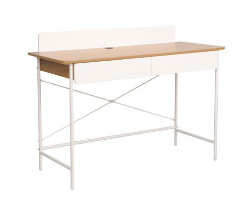 Kirjutuslaud FERDIE 120x48xH88cm, saar/valge