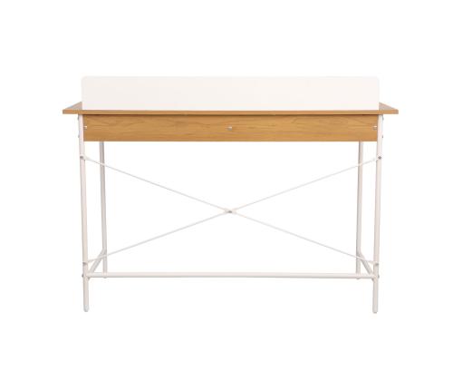 Kirjutuslaud FERDIE 120x48xH88cm, saar/valge