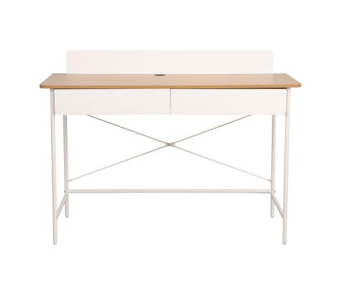 Kirjutuslaud FERDIE 120x48xH88cm, saar/valge