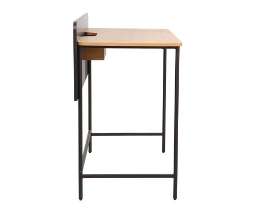 Kirjutuslaud HARPER 100x49,5xH85cm, saar/must