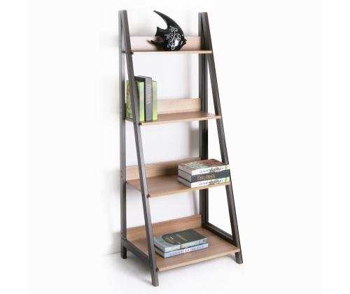 Riiul STEP 52x48xH146,5cm, tamm, melamiinplaat, teras